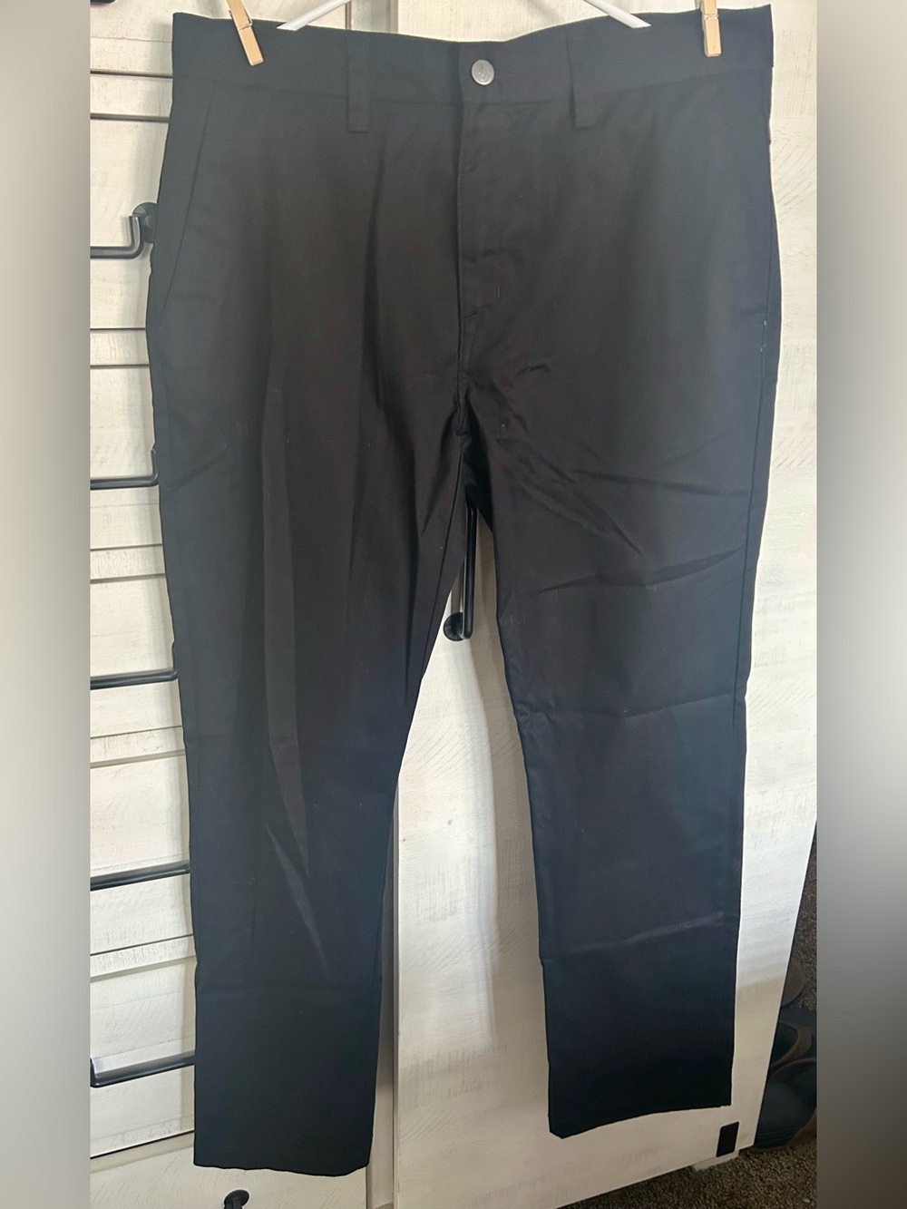 Volcom Men's Black Chino Pants